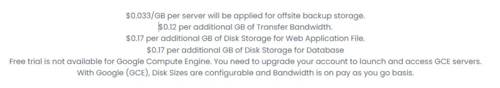 Cloudways Additional Costs
