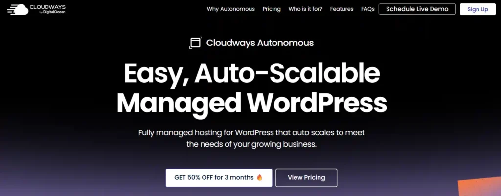 Cloudways Autonomous